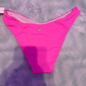 VS brazilian bikini bottom size small color: post it pink
